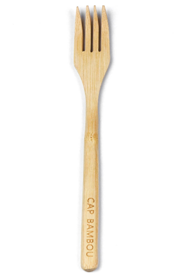 Cap Bambou -- Fourchette en bambou Vrac x 10